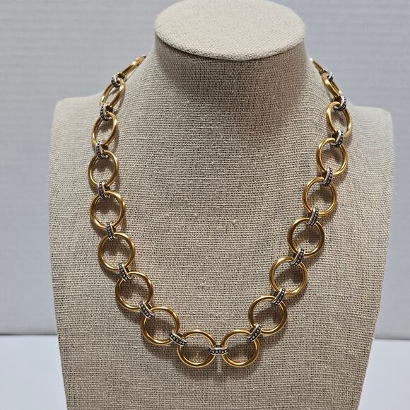 Brighton Mixed Metals Toggle Clasp Necklace - Picture 1 of 8